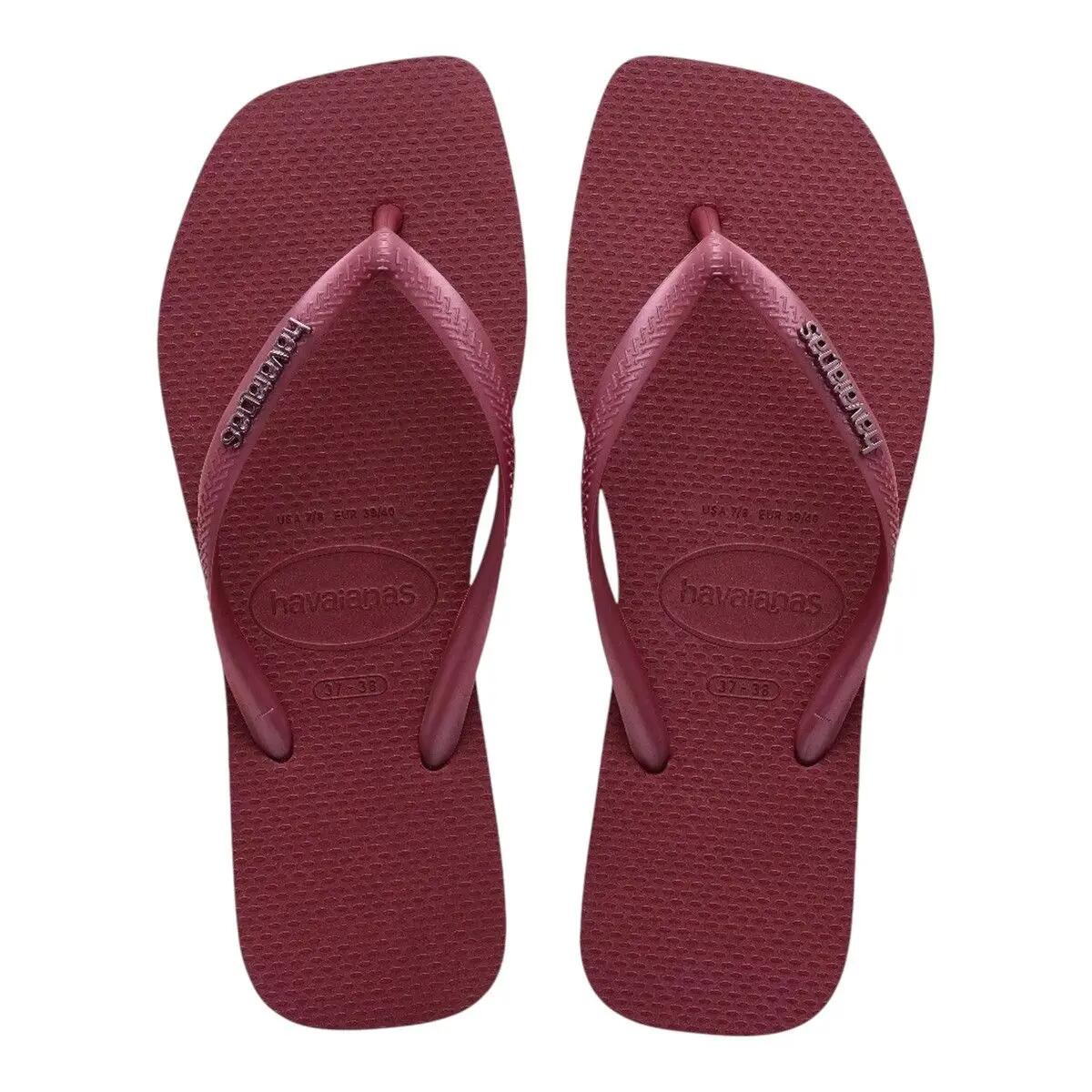 Tong Havaianas SQUARE LOGO METALLIC 3/5
