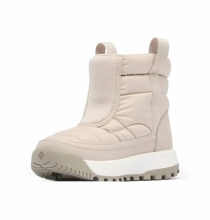 Chaussures Dhiver Femme - COLUMBIA YOUTH Snowtrot Mid - Black/Sea Salt