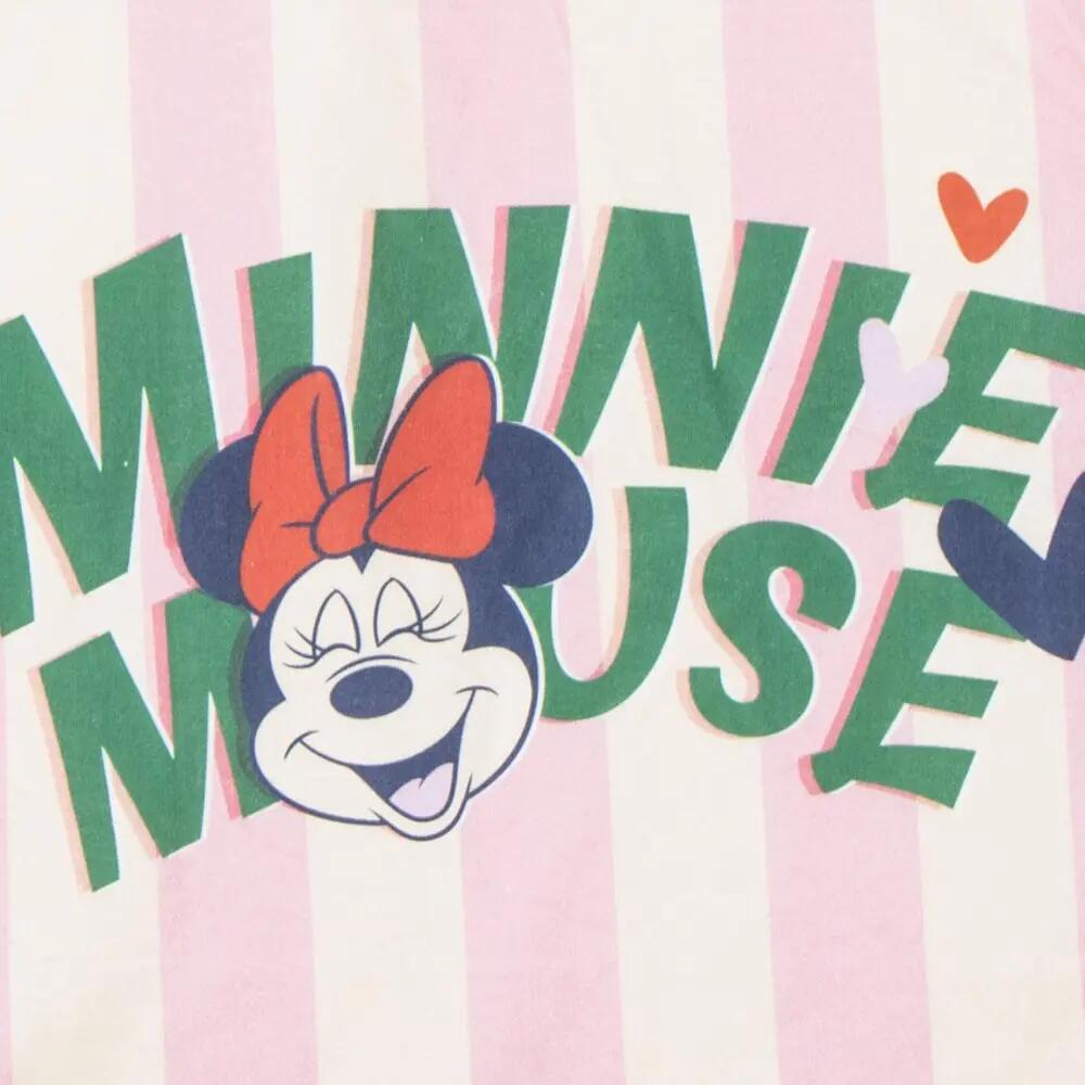 Bolsa de la Compra XL Minnie Mouse Rayas Rosas 2/3