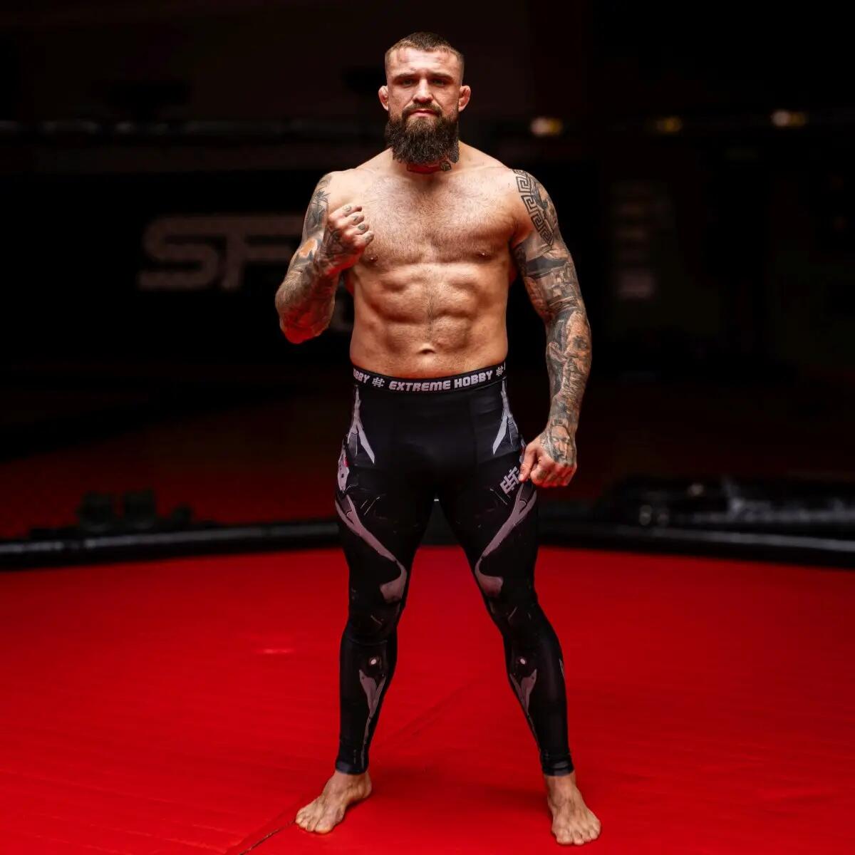 Leggings desportivas para homem EXTREME HOBBY IRON FORCE 2/8