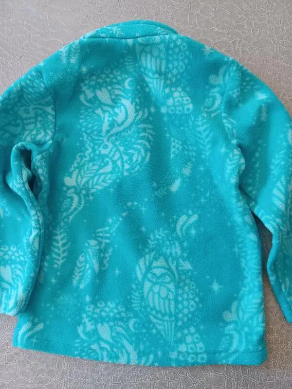Entre Particuliers - Polaire de randonnée enfant MH120 turquoise 3/4