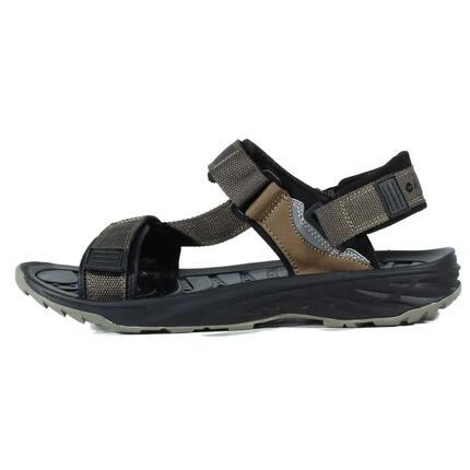 Sandales - randonnée - homme - ula raft - noir/olive