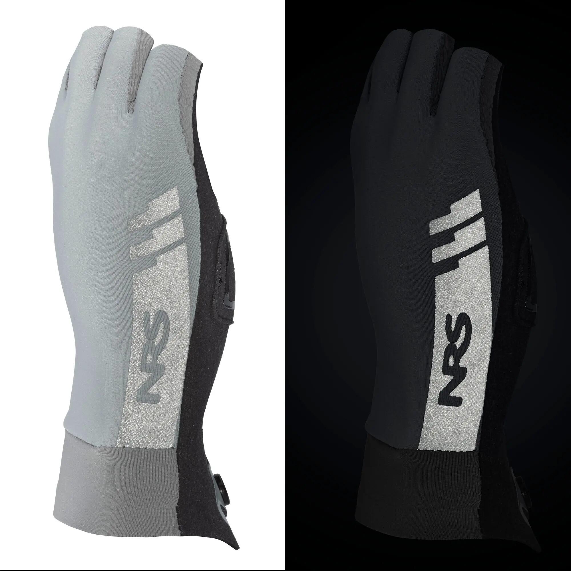 Gants - Canoë-kayak - Femme - Paume Amara, doigts ouverts - Noir 3/6