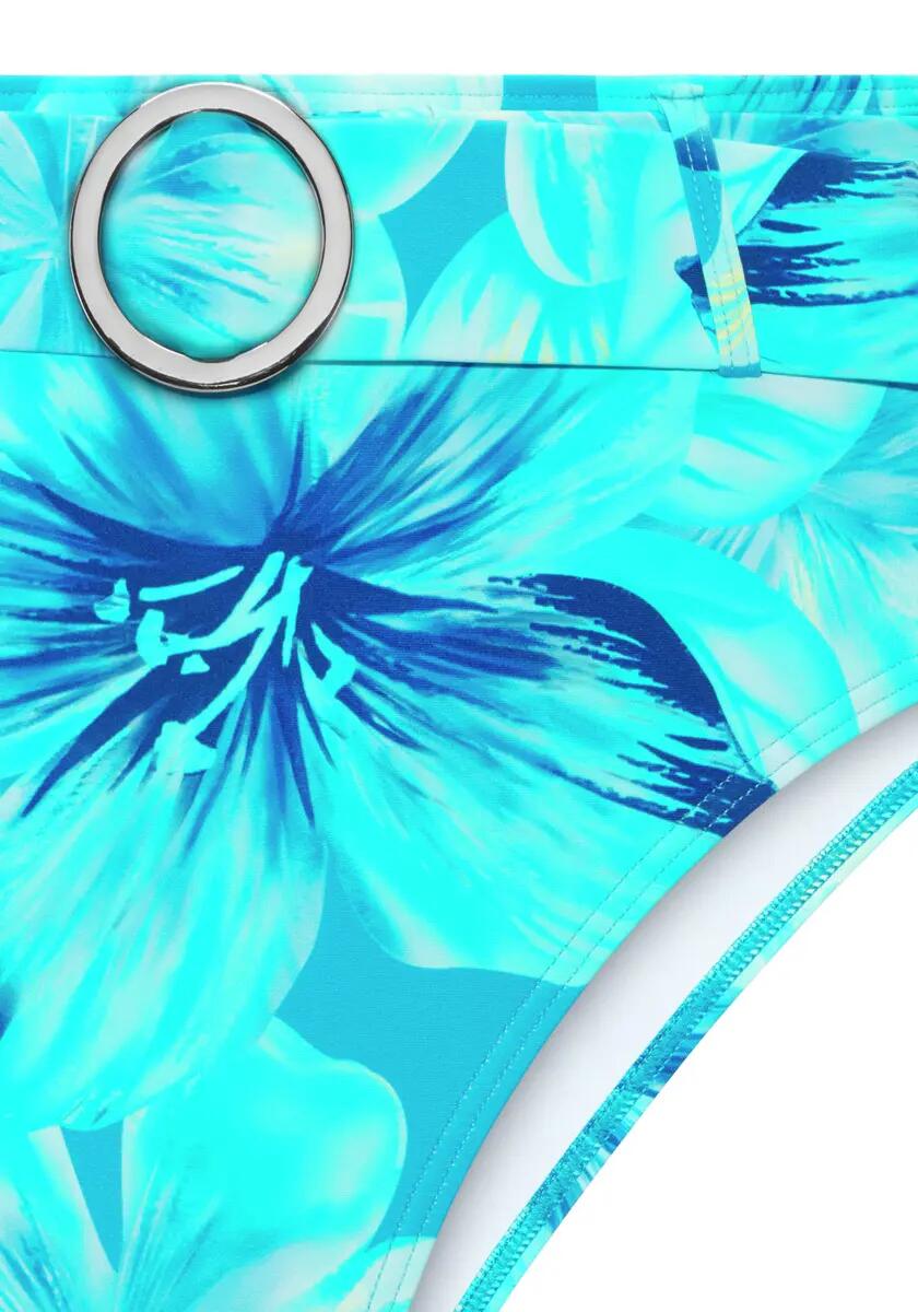Damen Highwaist-Bikini-Hose 3/5