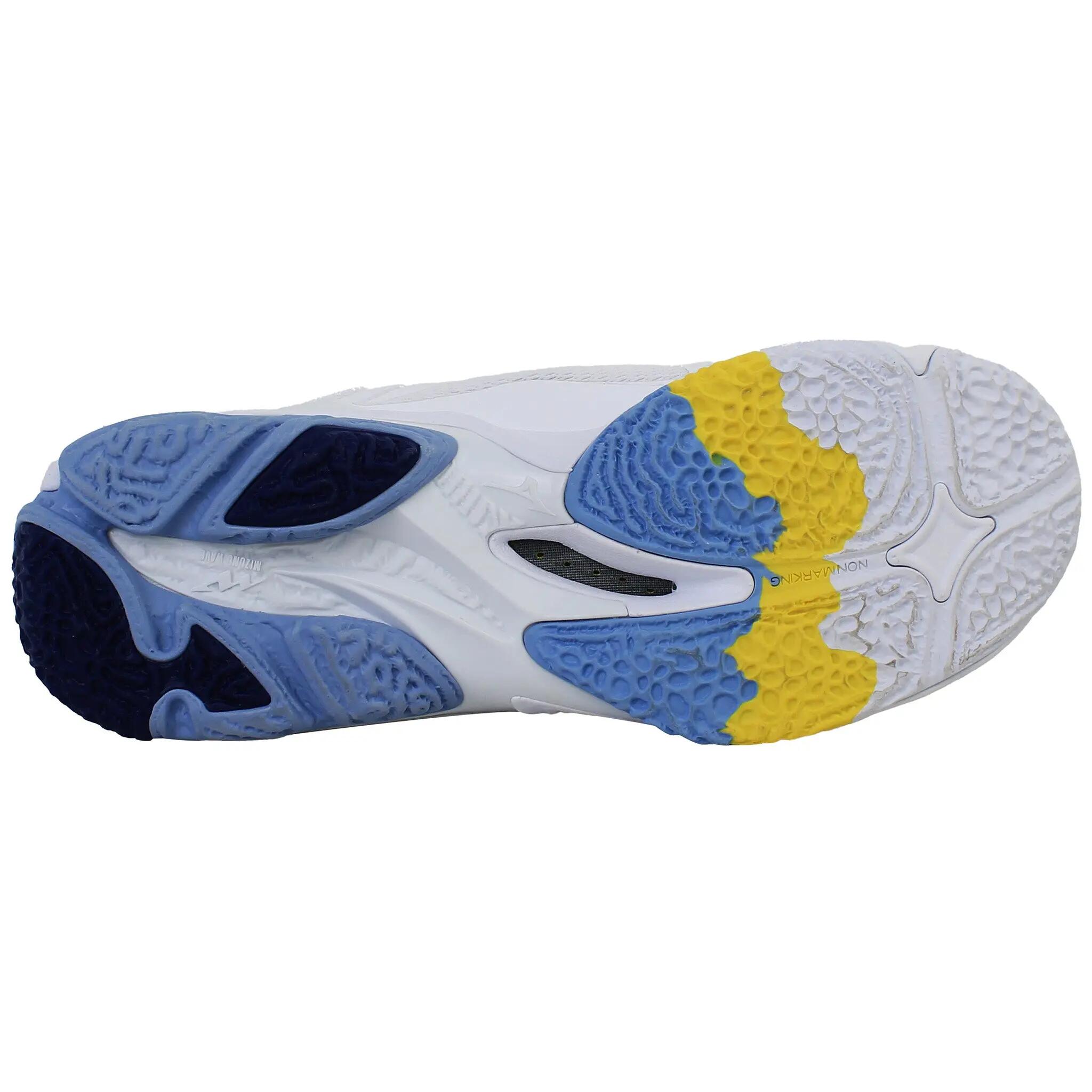 Scarpe da volley Mizuno Wave Lightning Z8 Mid Bianco/Bellwether Blue/B.Air Blue 5/5