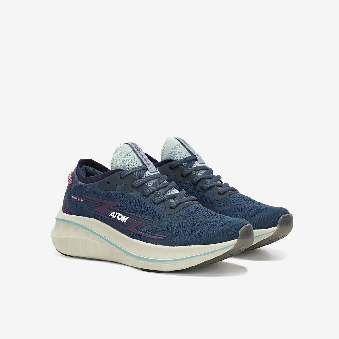 Scarpa da Corsa Running Donna Mesh ATOM AT178 GP MAX MOUSSE FOAM NAVY 7/7