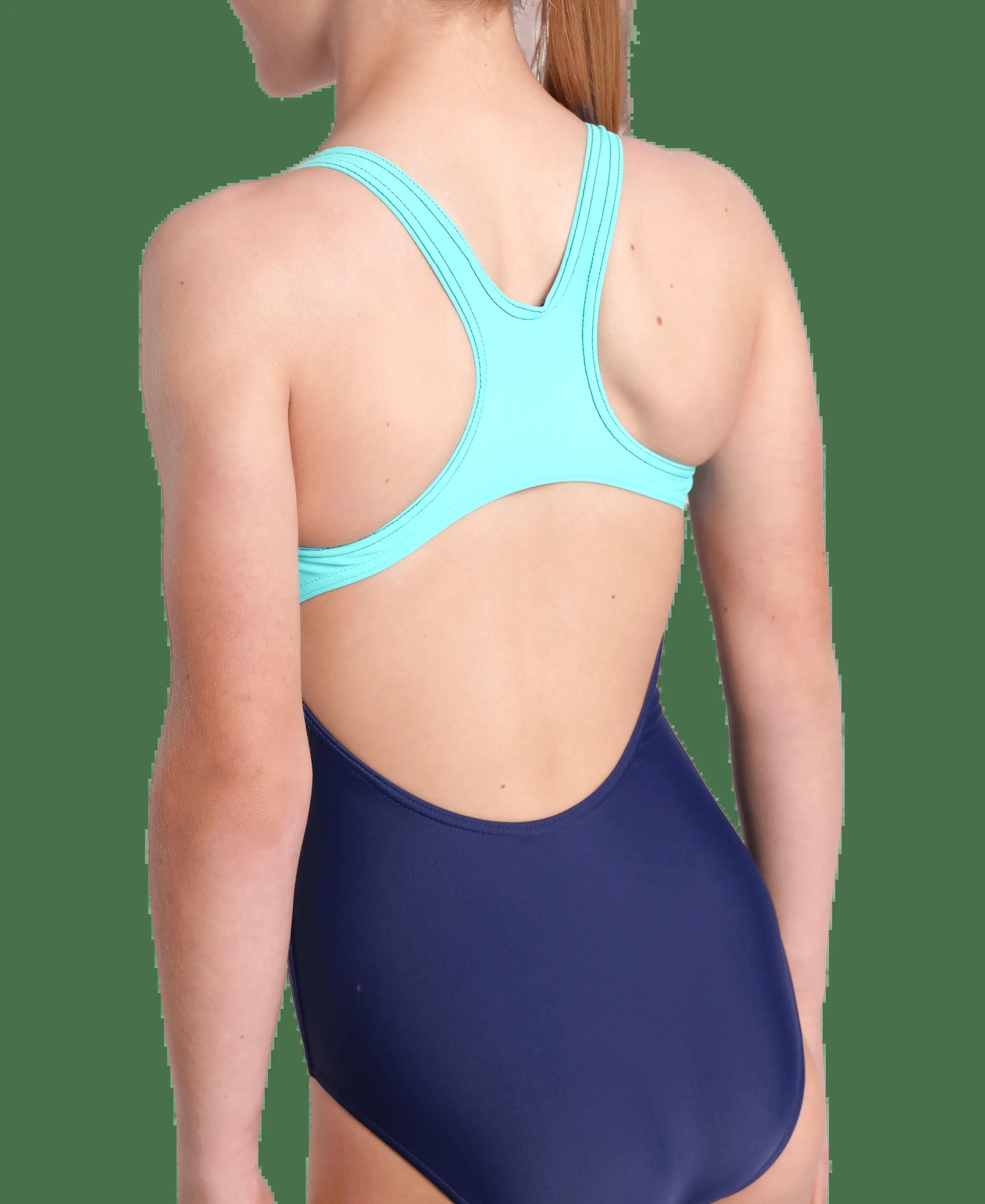 Strój kąpielowy dziewczęcy jednoczęściowy treningowy na basen Arena Swim Pro 4/7