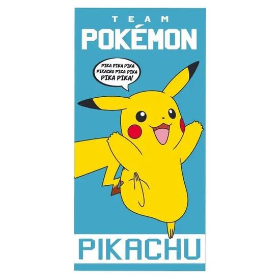 Serviette en Microfibre Enfant Pokémon noir