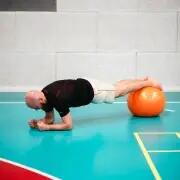Balle de gymnastique anti-burst yb02 HMS 8/8