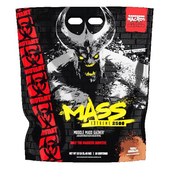 Gainers | Mutant Mass Extreme 2500 (5450g) | Triple Chocolat
