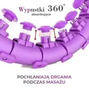 Hula-hoop-cerceau avec points de massage hhw12 HMS 9/10