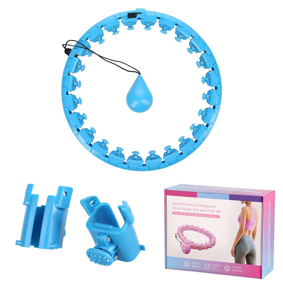 Masážna hula hoop obruč FH01 so závažím 9/9