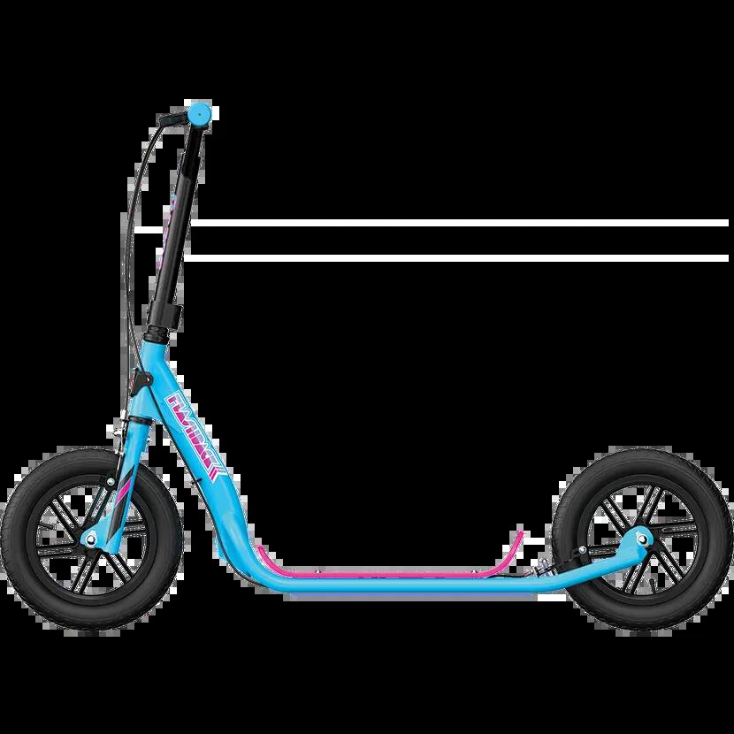 Step stedelijke mobiliteit kinderen BMX-stijl 12" wielen Flashback blauw/roze 12/12