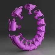 Hula-hoop-cerceau avec points de massage hhw12 HMS 10/10