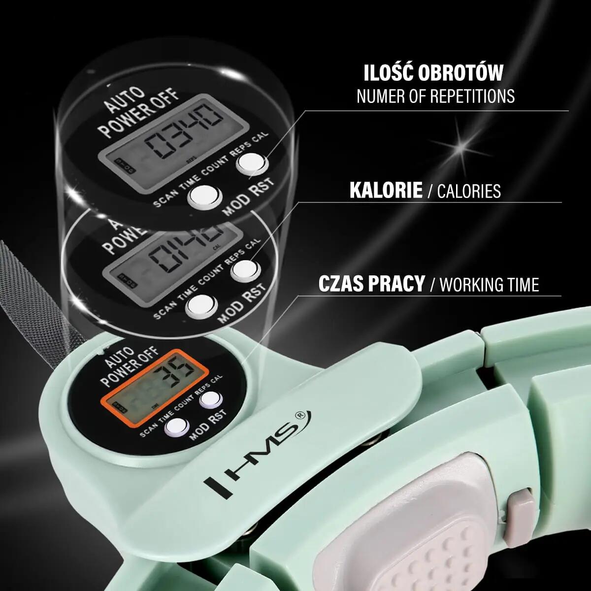 Hula hoop - Poids & Compteur - Vert 8/10