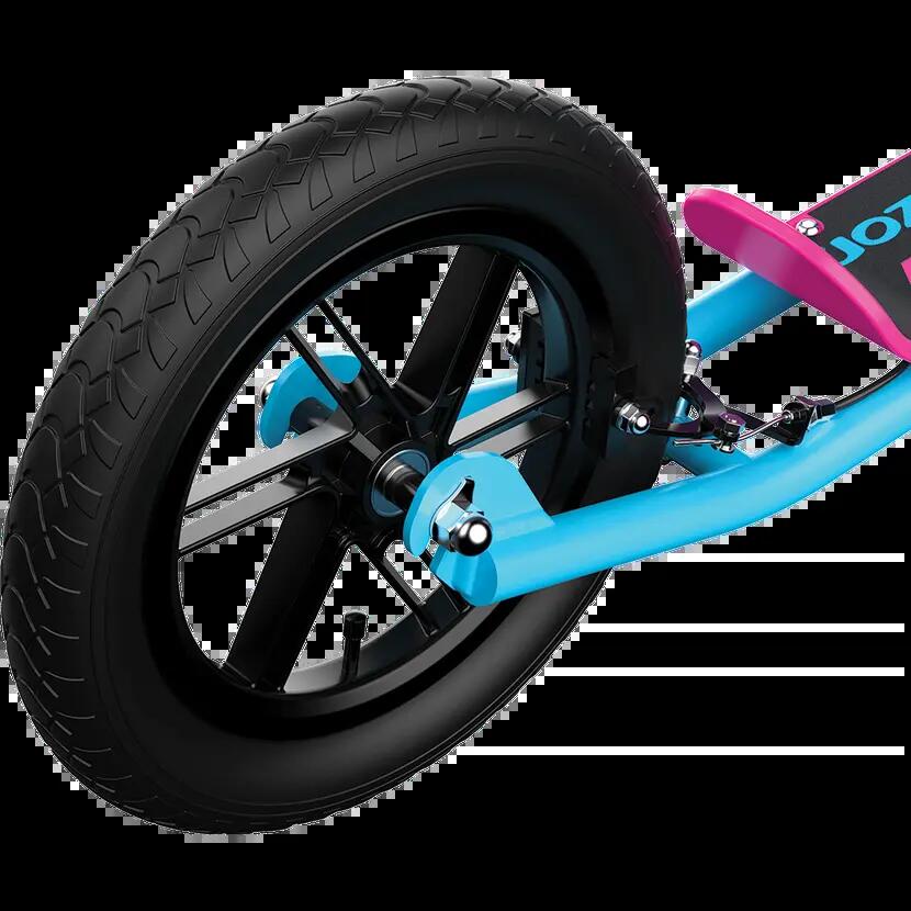 Step stedelijke mobiliteit kinderen BMX-stijl 12" wielen Flashback blauw/roze 11/12