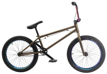 BMX fiets voor volwassenen KHE SPECTER V2 LTD Oil Slick goud 20 inch 9,9 kg