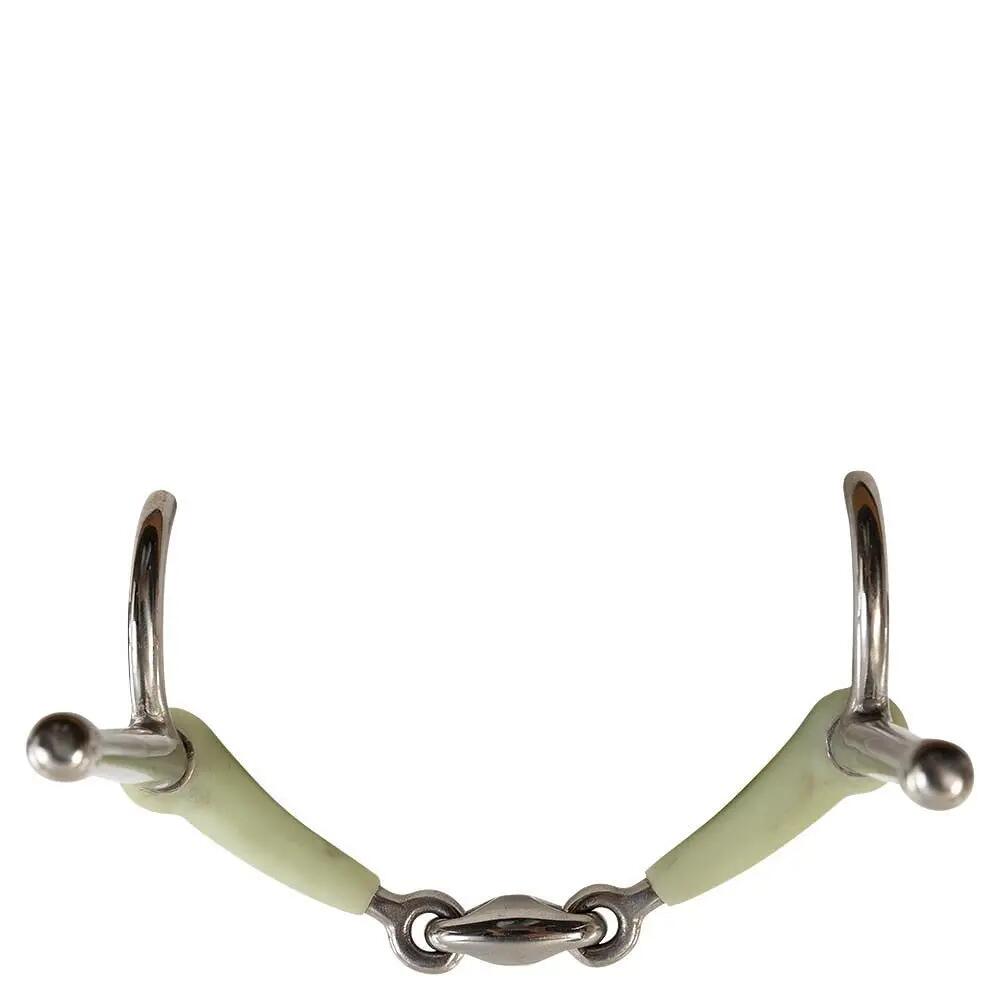Morso a uncino semplice BR Equitazione per cavallo BR Equitation AppleMouth14mm 2/4