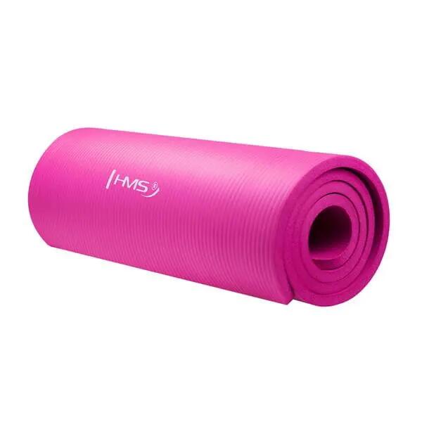 Yogamatte, Logo Damen und Herren Pink Einheitsgröße 8/8