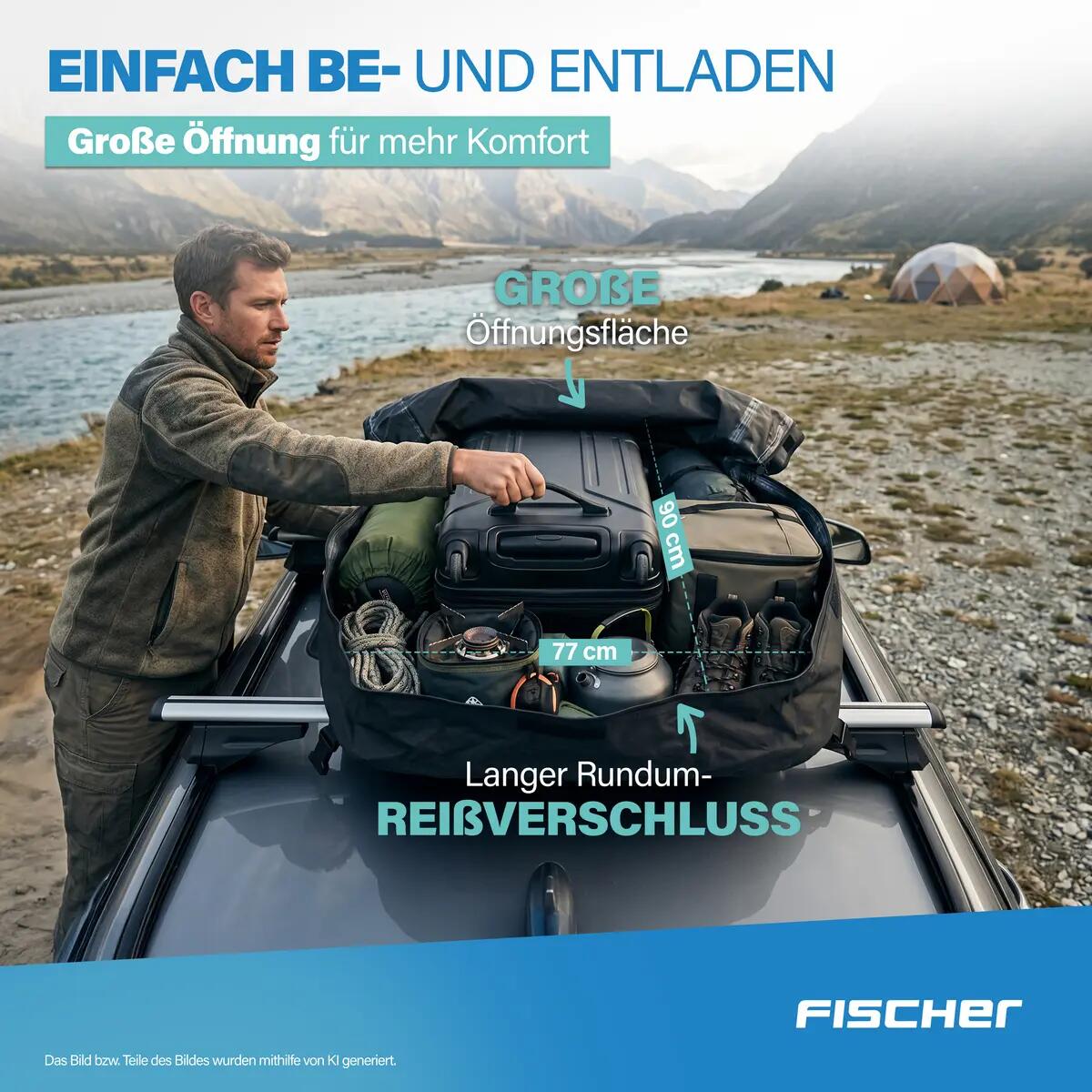 FISCHER Dachbox faltbar 7/7