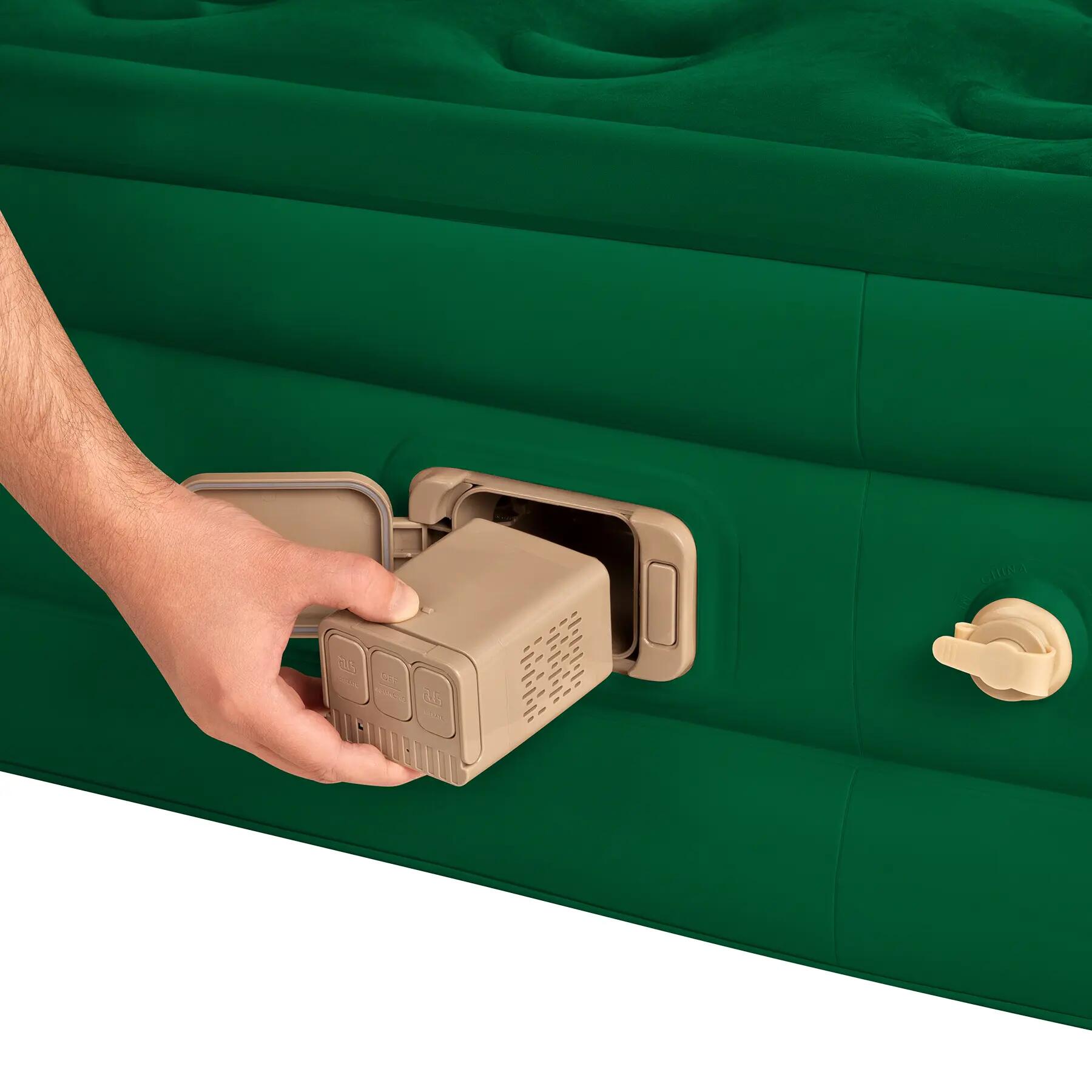 Opblaasbaar matras voor 2 personen 200x145, met elektrische pomp NILS CAMP 12/15