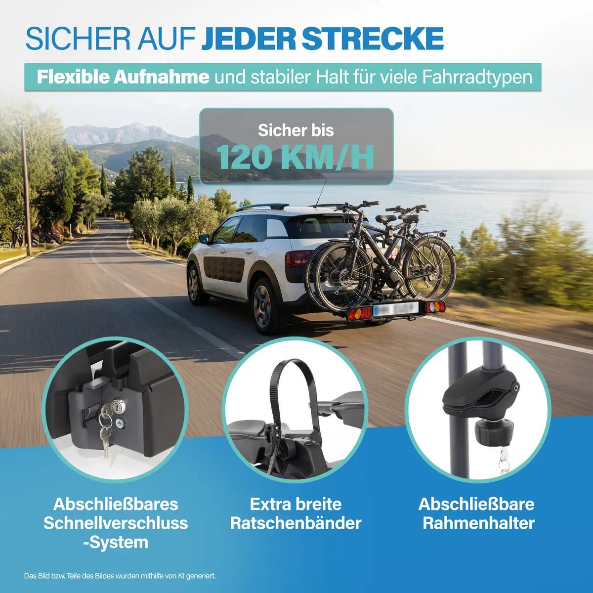 FISCHER Kupplungs-Fahrradträger ProlineEvo 6/8