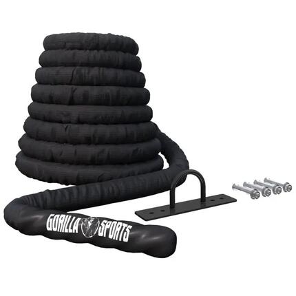 CORDE ONDULATOIRE BATTLE ROPE | 9 M x 3,8 CM