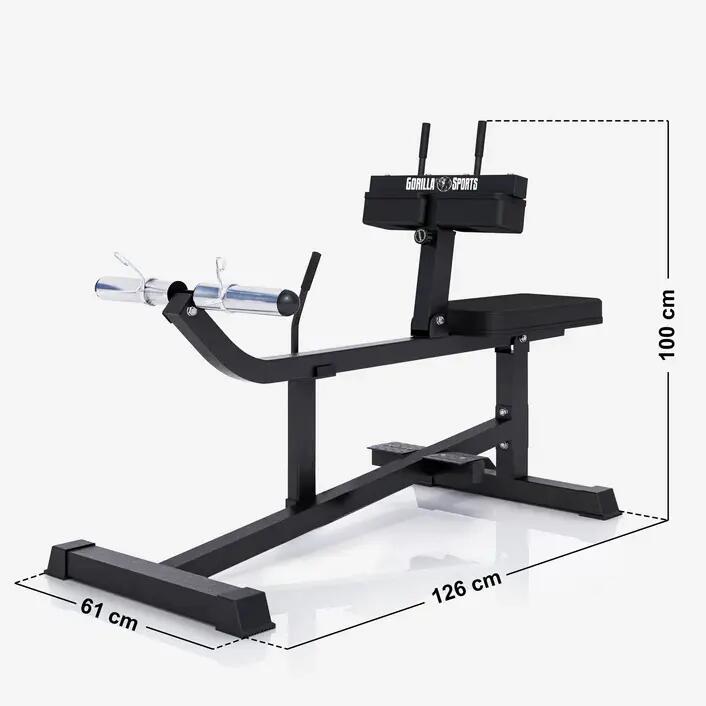 Presse à mollets assise 300 kg | réglable | 30/31 et 50/51 mm 4/7