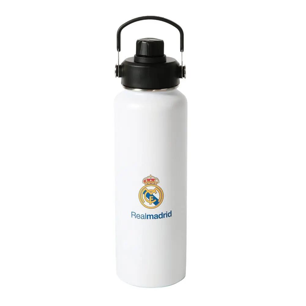 Borraccia termica Adulti Real Madrid Blanca con Pajita e Tapón Antifugas 1,2 L 4/5