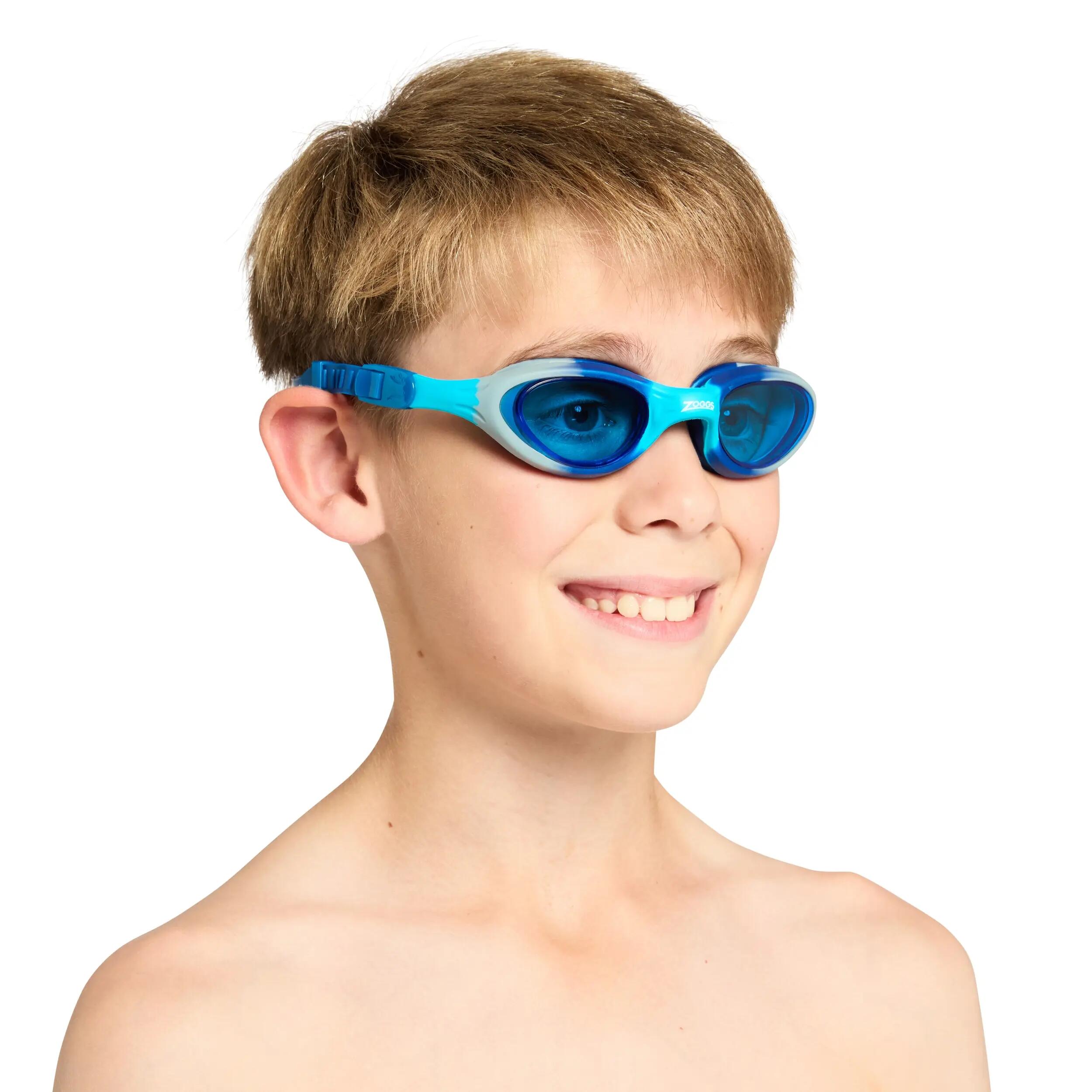 Zoggs Super Seal Junior Skibrille - Blau/Camo/Tönung 2/4