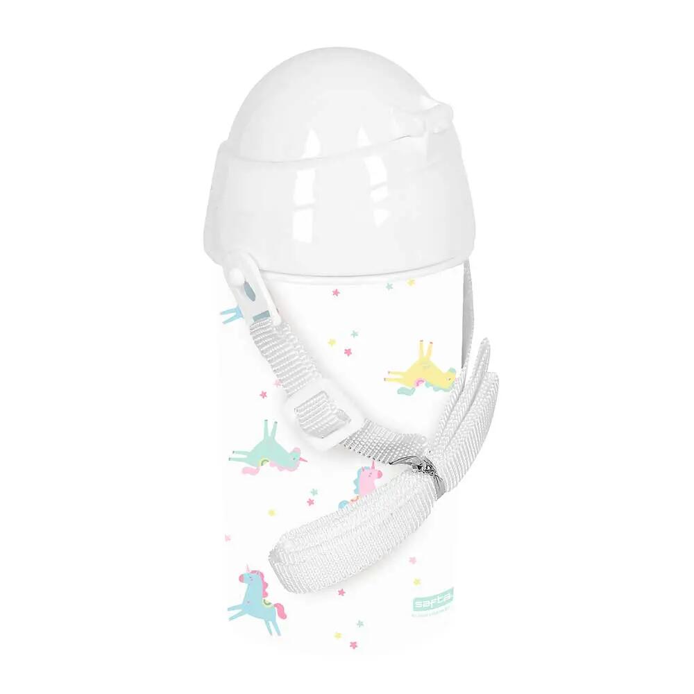 Borraccia Bambini Preescolar Unicornio con Pajita e Apertura Automática 0,5 L 5/5