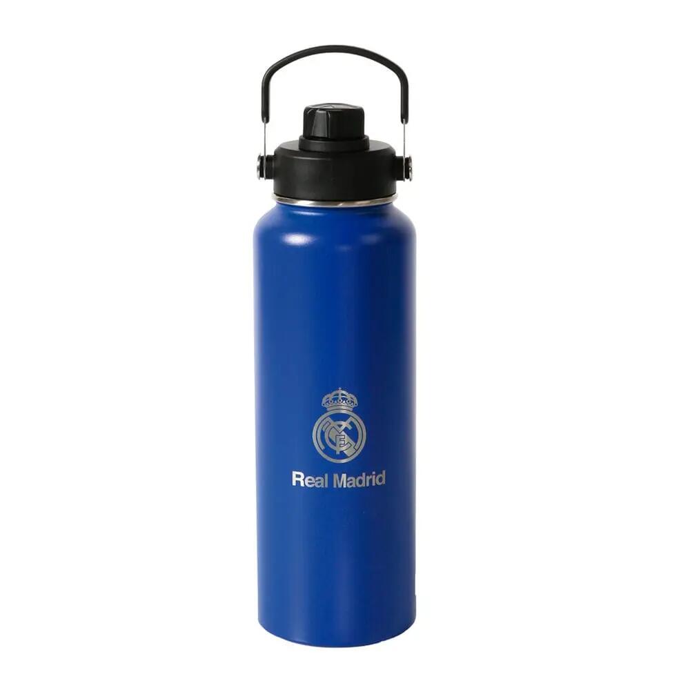 Gourde isotherme Enfant Real Madrid en acier inoxydable avec Pajita Bleu 1,2 L 4/4