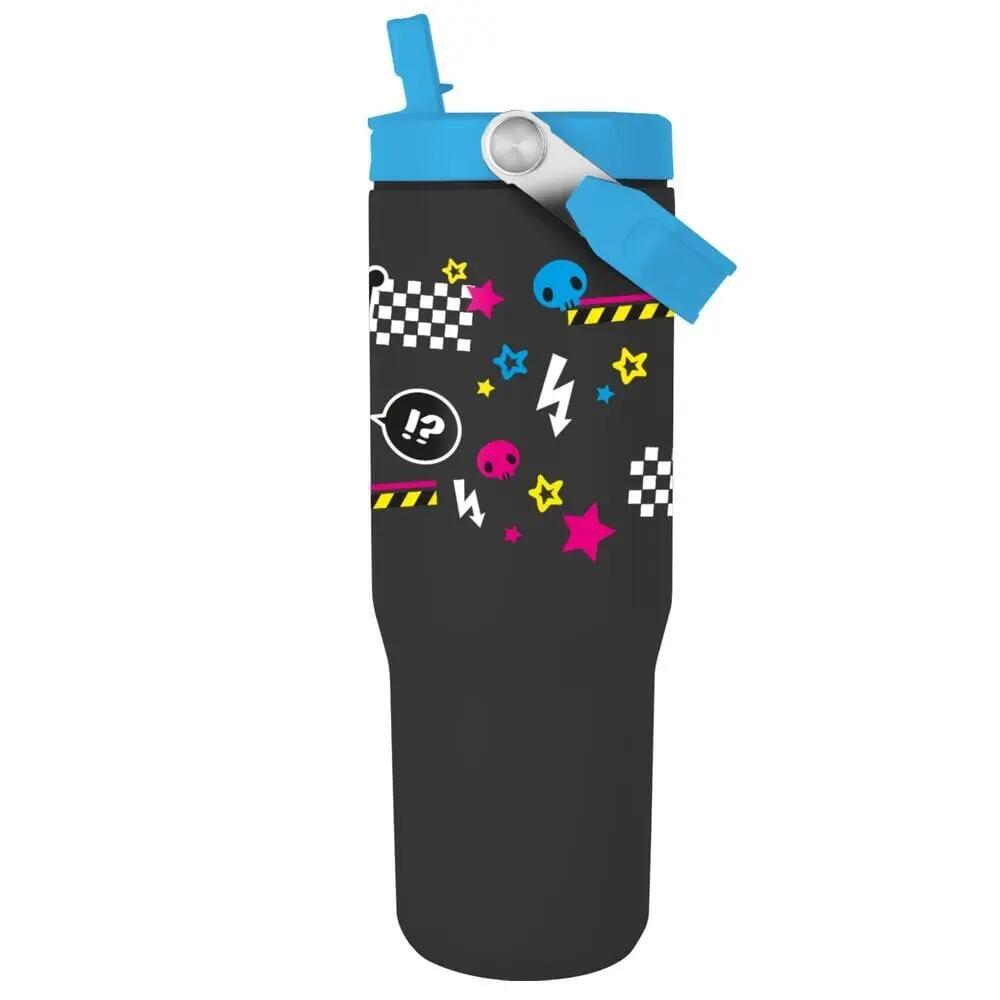 Bicchiere termico Bambini Kuromi Hello Kitty con manico e Tapa Blu e Nero 0,9 L 6/6
