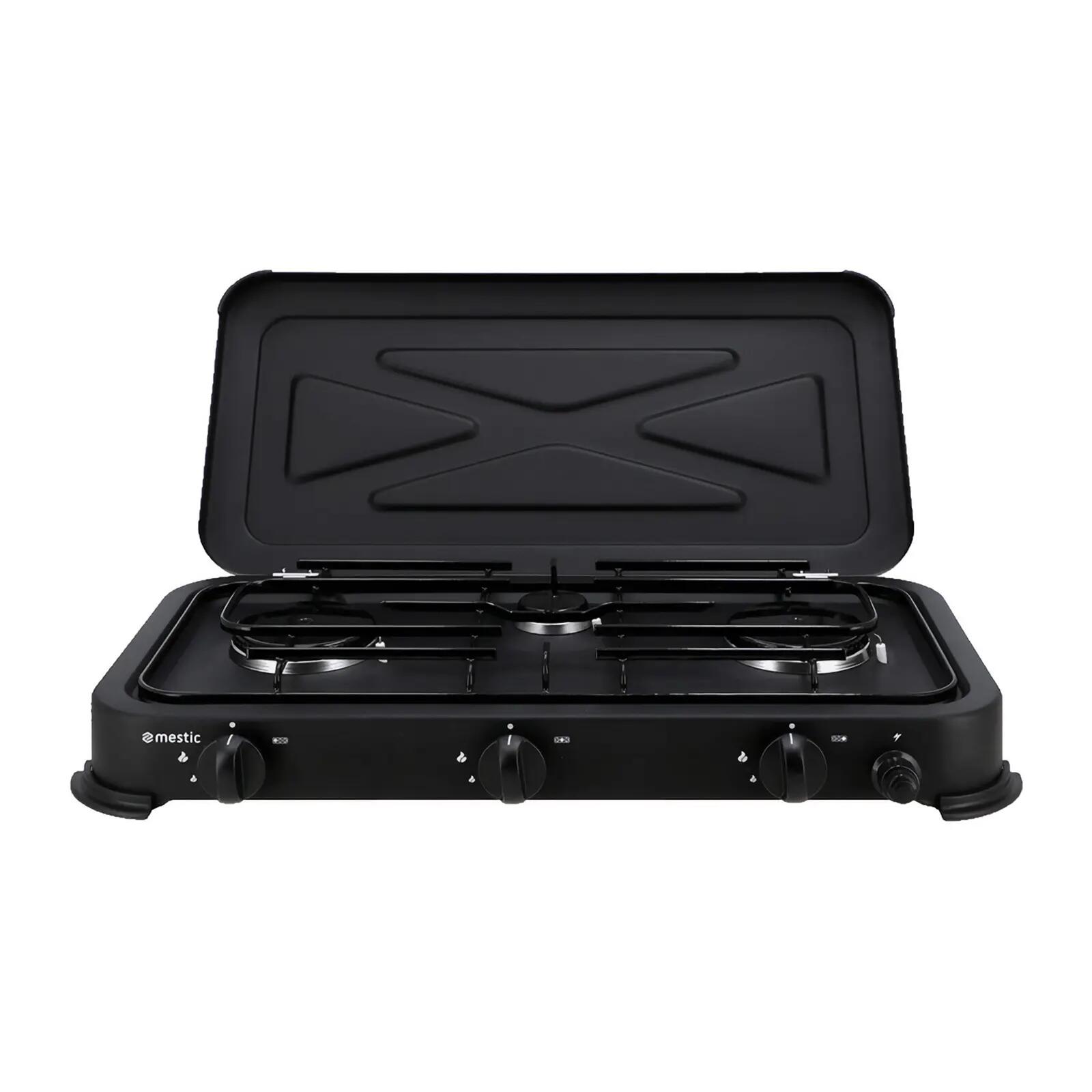 Gasfornuis MGC-300 Campingfornuis 3 branders Gas Buiten 30mBar 5250 W 2/4