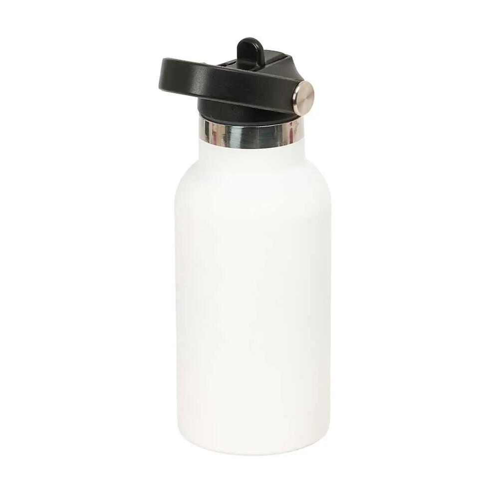 Gourde Bouteille isotherme Enfant Blanca en acier inoxydable avec poignée et 4/4