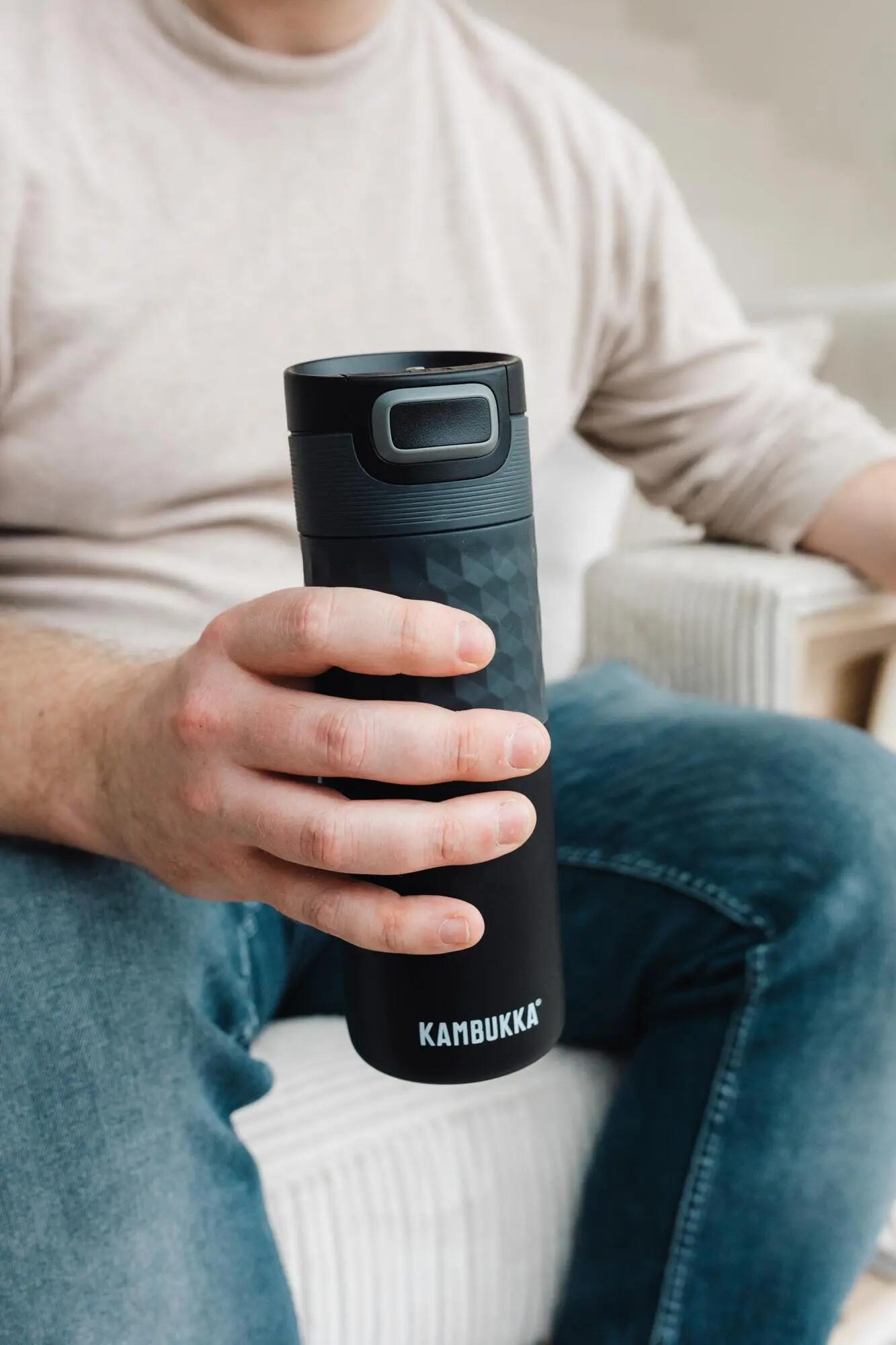 Kambukka Etna Grip 500 ml Black Steel Thermobecher 8/9