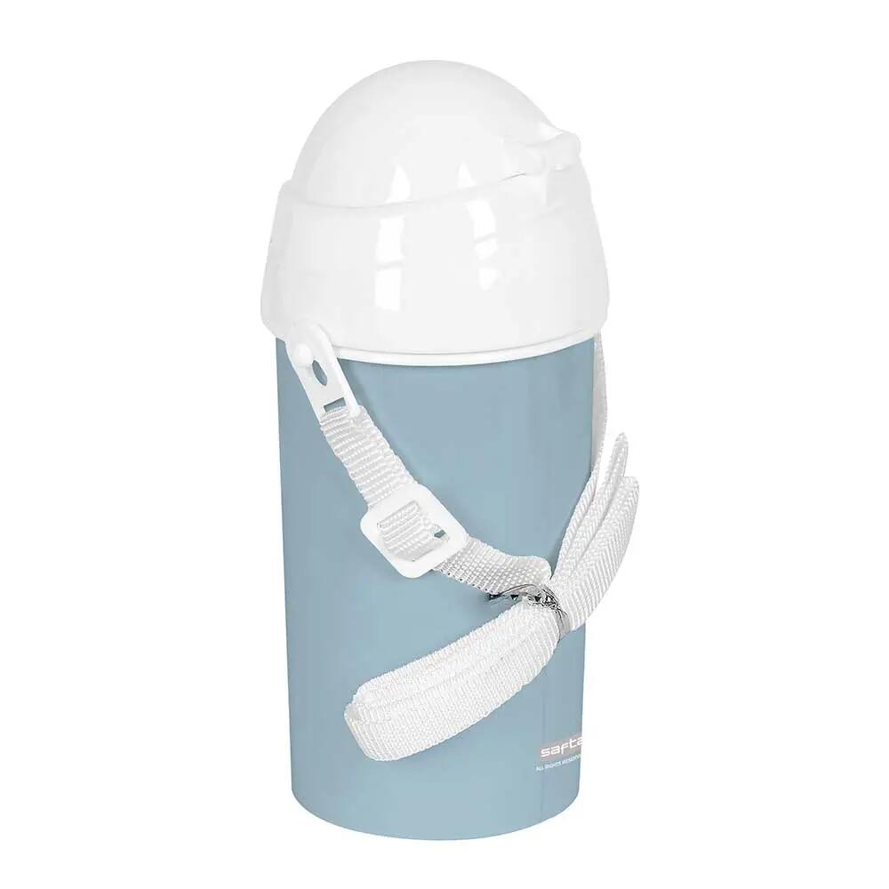 Trinkflasche Kinder Preescolar Elefante mit Pajita und Tapa Automática Blau 0,5 5/5