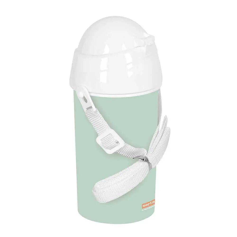 Borraccia Bambini con Pajita e Apertura Automática Zorrito Verde Menta 0,5 L 5/5