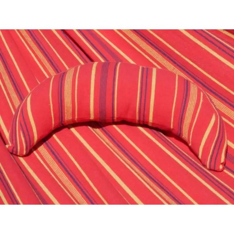 Tropical Hamac - Pack support en bois et hamac chaise XL rouge Grenade 5/5