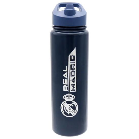 Gourde en acier inoxydable Real Madrid avec Tapón a Rosca Bleu Marino 0,75 L