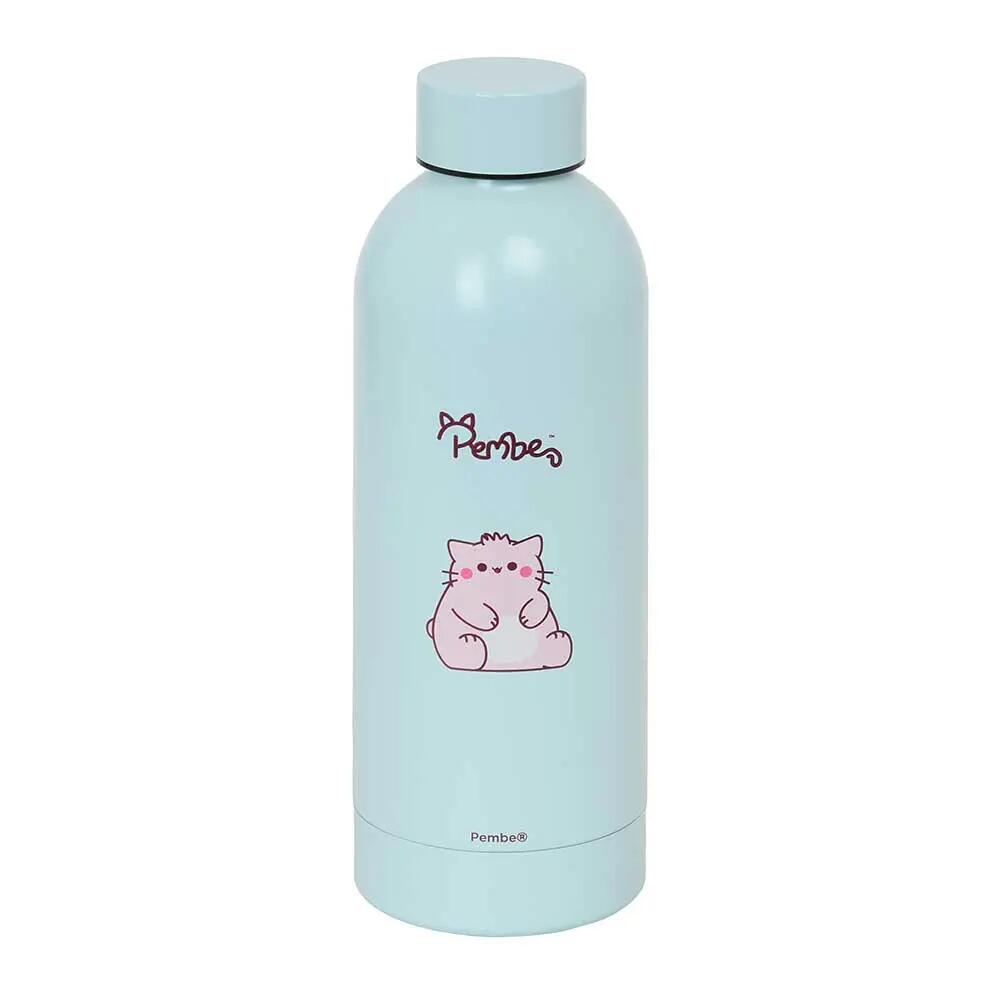 Garrafa Garrafa Térmica em aço inoxidável Infantil Pembe The Pink Cat Azul 4/4
