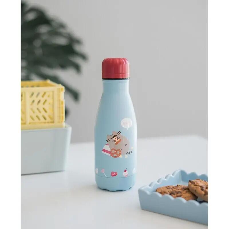 Trinkflasche aus Edelstahl Kinder Pusheen Purrfect Love Blau Claro 0,25 L 4/4