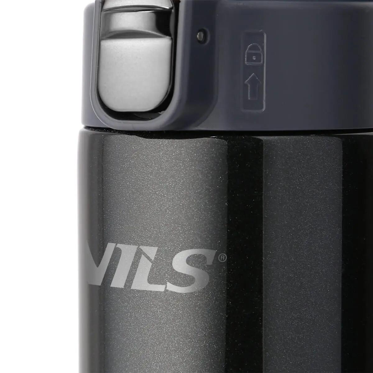 Kubek termiczny NILS NCB28 500 ml stalowy z blokadą otwierania 8/15