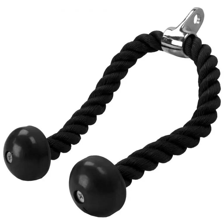 Triceps Touw - 68 cm - Nylon - Chromen Koppeling - Rope 2/7