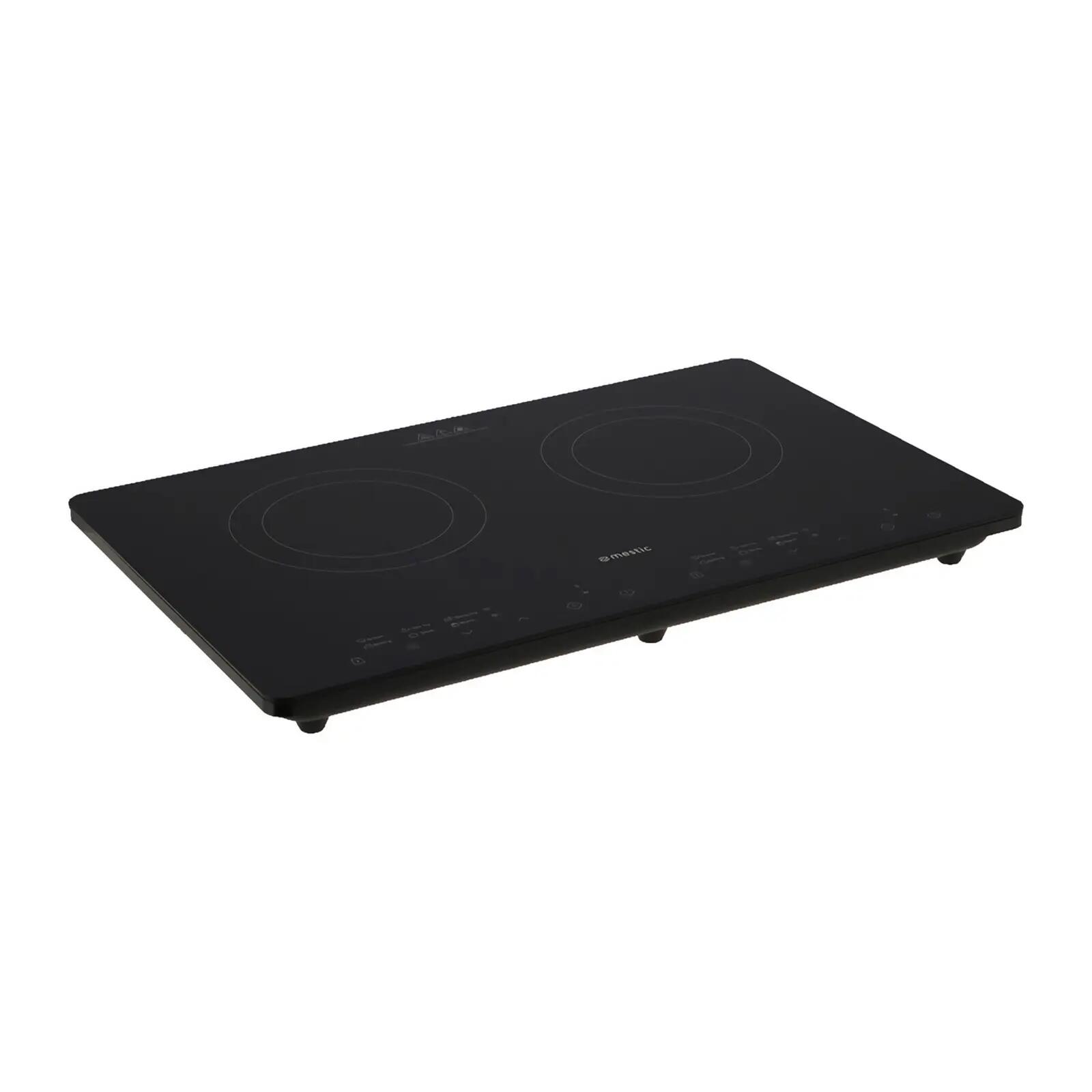 Dubbele inductiekookplaat MIC-200 kookplaat geschikt voor kamperen 3500 W 3/4