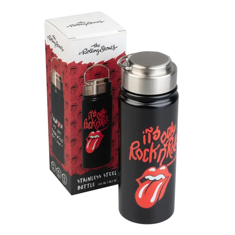 Gourde en acier inoxydable Adulte The Rolling Stones Noir 0,5 L 5/6