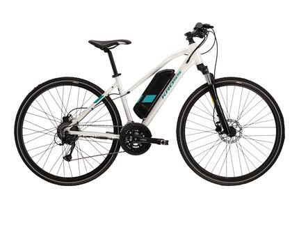 Rower elektryczny crossowy Kross EVADO HYBRID 1.0 28" rama aluminiowa