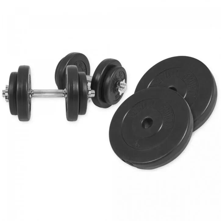 Set Dumbells 30 kg - Halterset - Kunststof - 30 mm - Dumbbell 1/1