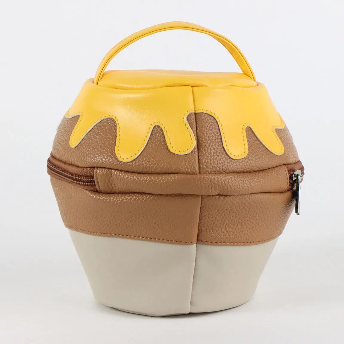 Neceser de Viaje Infantil Winnie the Pooh de PU con Asa y Cremallera Marrón 4/7