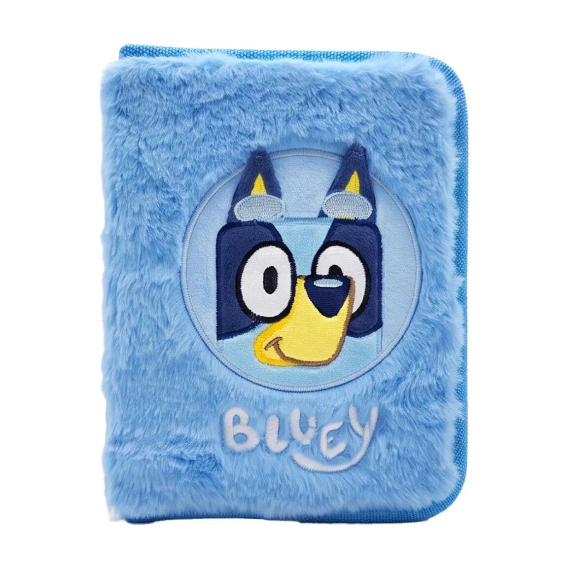 Astuccio triplo Blackfit8 Petals per bambini con 37 pezzi blu turchese 4/7